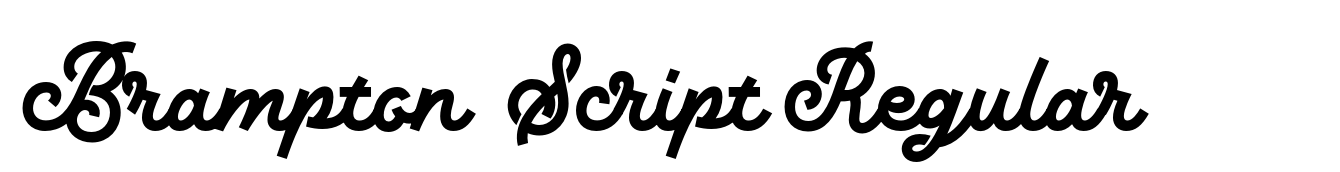 Brampton  Script Regular